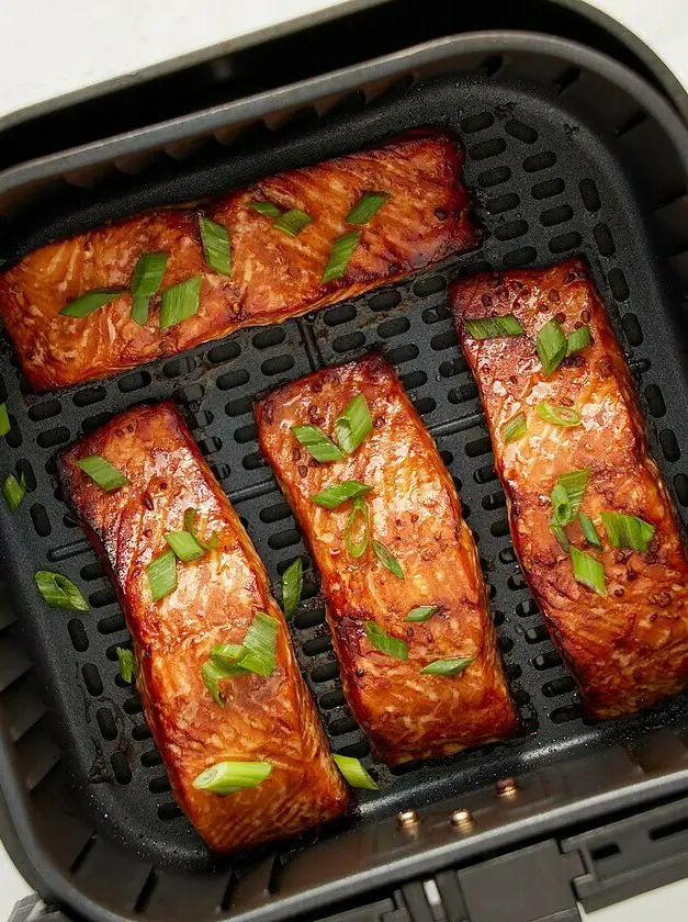 Marinated Air Fryer Salmon