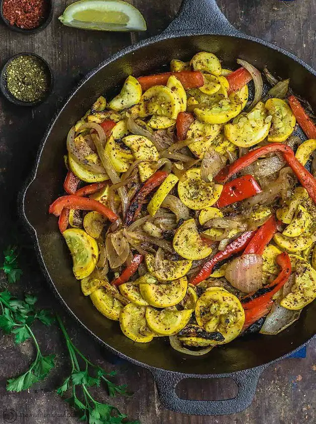 Mediterranean Sauteed Yellow Squash