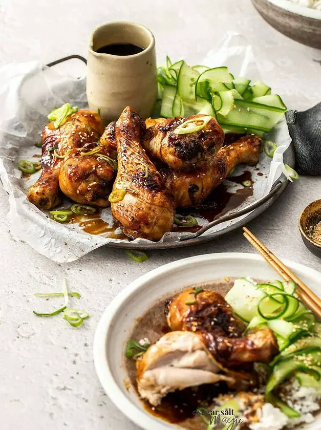 Air Fryer Teriyaki Chicken Drumsticks