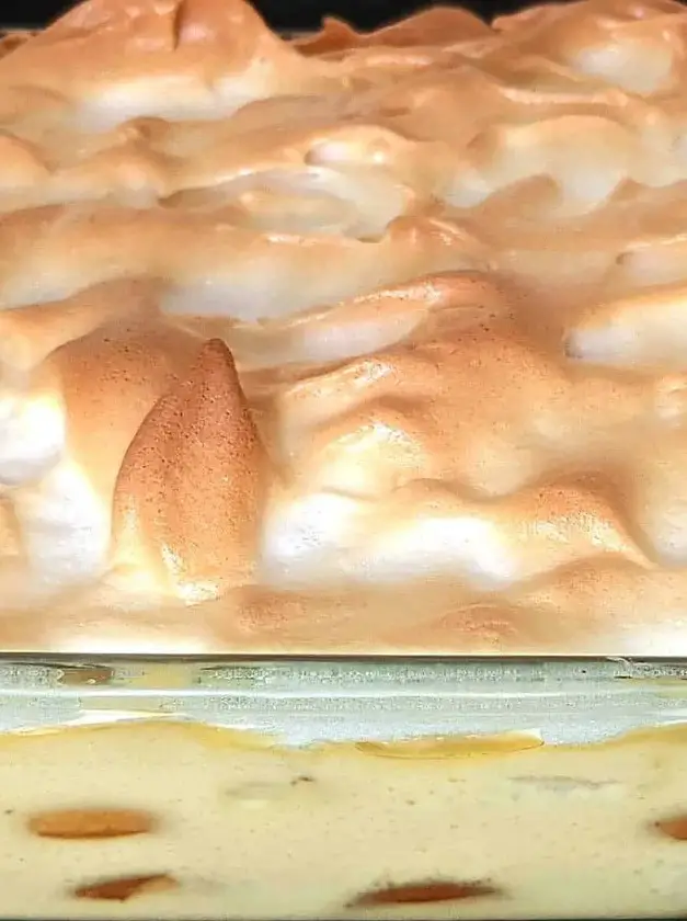 Southern Banana Pudding with Meringue