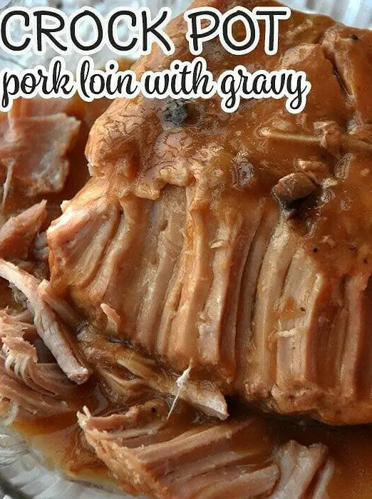 Crock Pot Pork Loin with Gravy