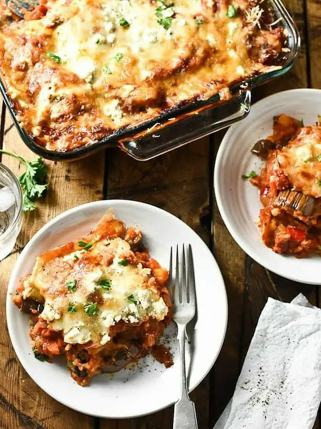 Vegetarian Eggplant Parmesan