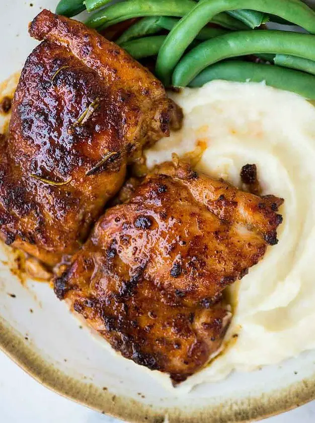 Sweet & Spicy Boneless Chicken Thighs