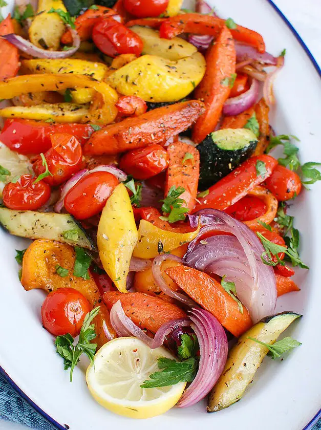 Mediterranean Roasted Vegetables