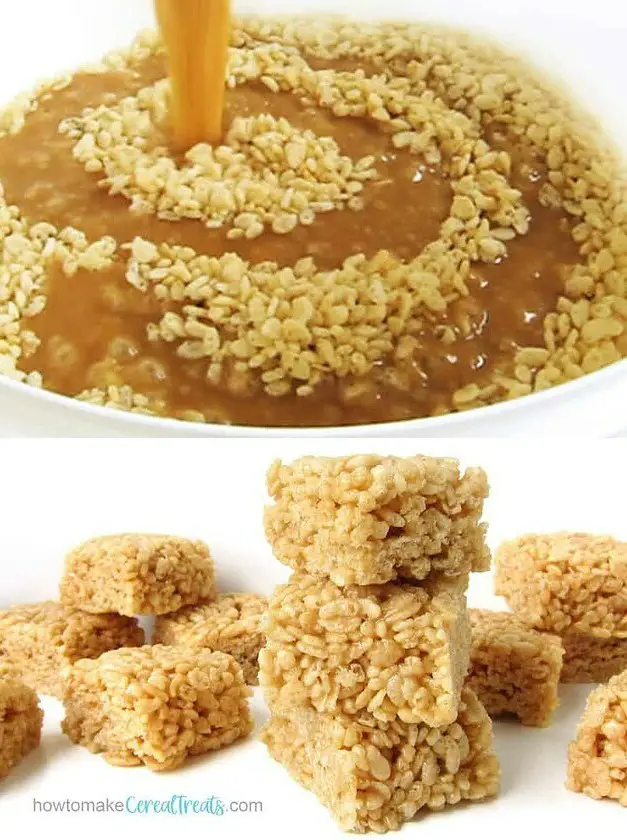 Caramel Rice Krispie Treats