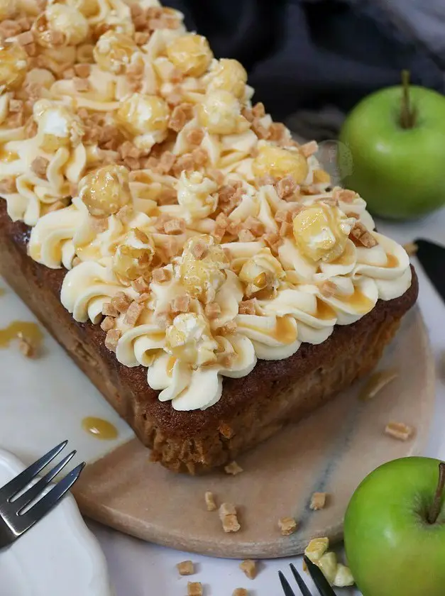 Toffee Apple Loaf Cake