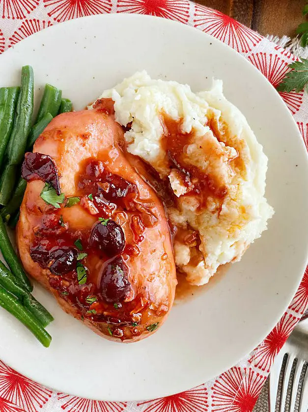 Baked Cranberry Chicken