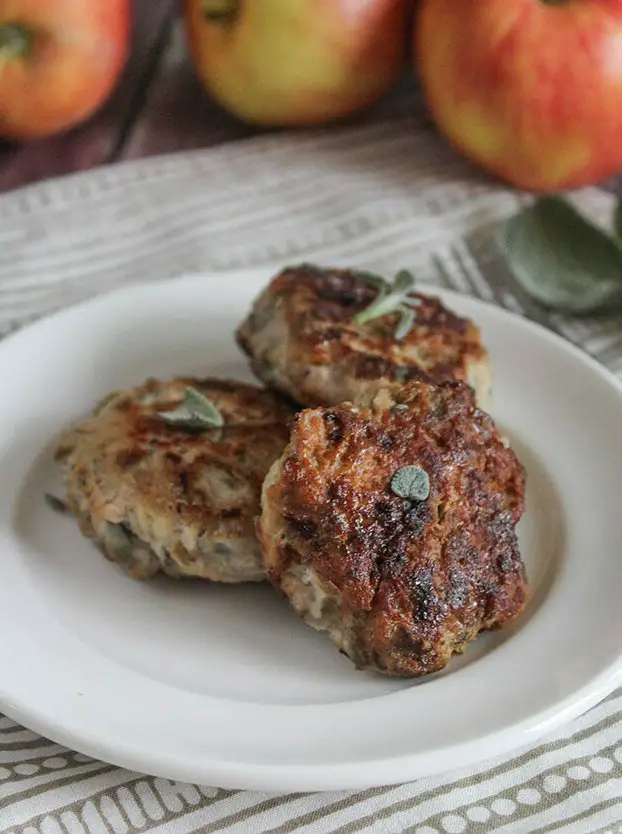 Homemade Turkey Apple Sausage with Sage