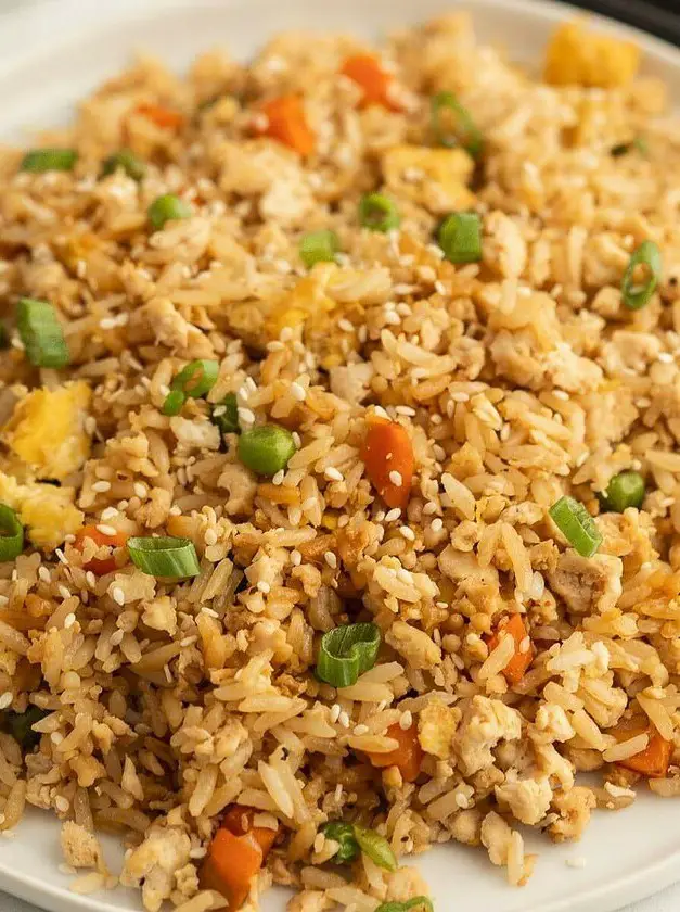 Ground Chicken Fried Rice