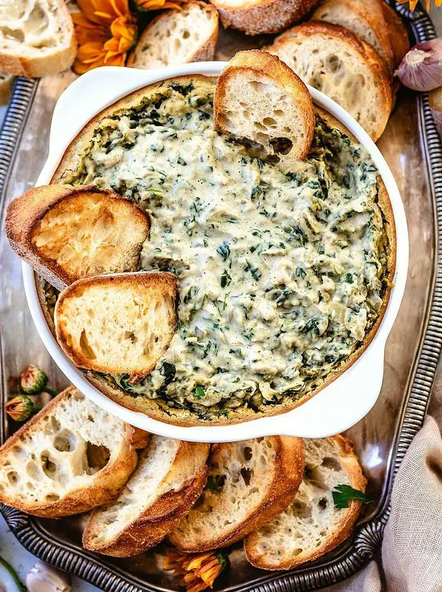 Vegan Spinach Artichoke Dip