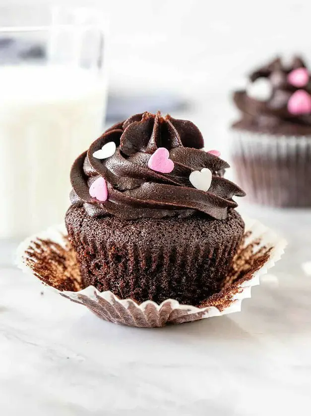 Small-Batch Chocolate Cupcakes