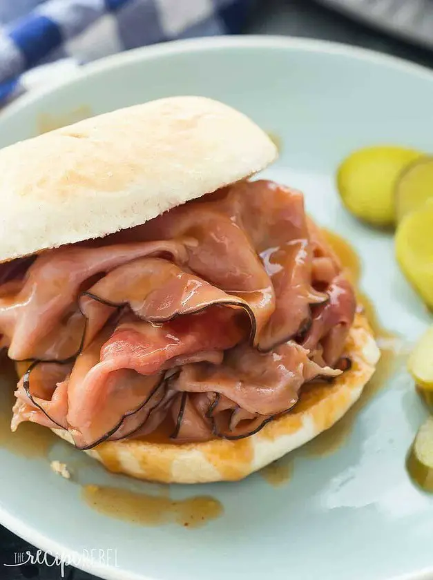 BBQ Ham Sandwiches