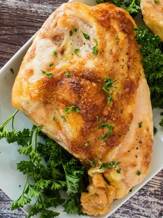 Oven Roasted Bone in Chicken Breast