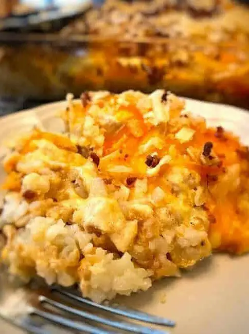 Creamy Cheesy Tater Tot Casserole