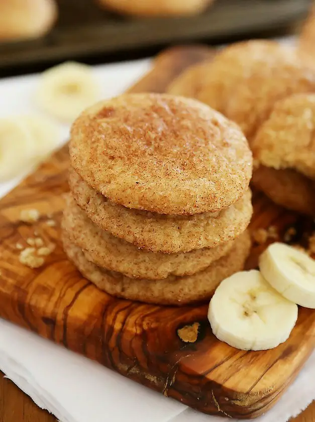 Soft Banana Snickerdoodles