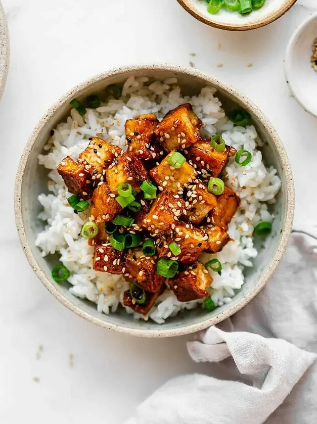 Crispy Pan-Fried Sesame Tofu