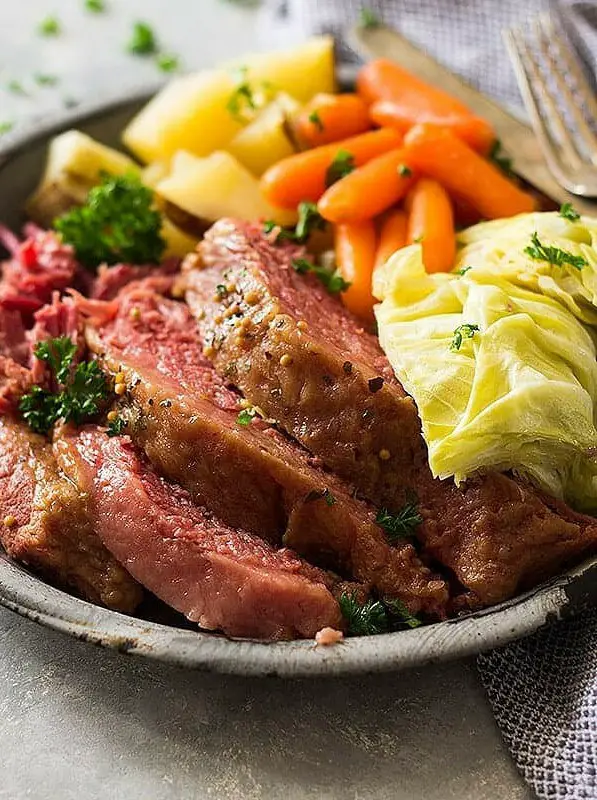 Slow Cooker Guinness Corned Beef