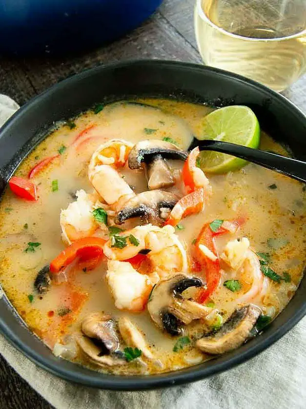 Spicy Thai Shrimp Soup