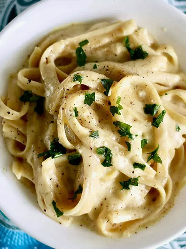 Dairy-Free Fettuccine Alfredo