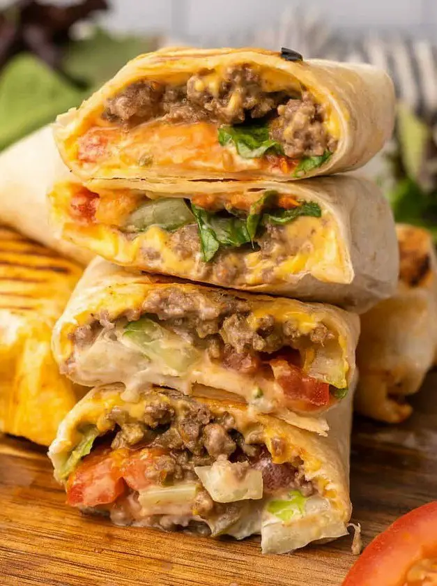 Cheeseburger Wrap