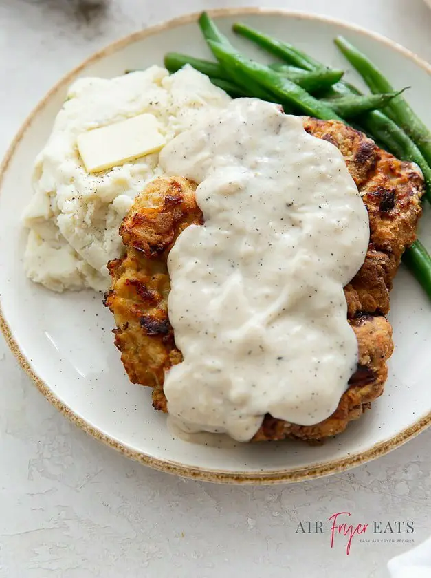 Air Fryer Chicken Fried Steak