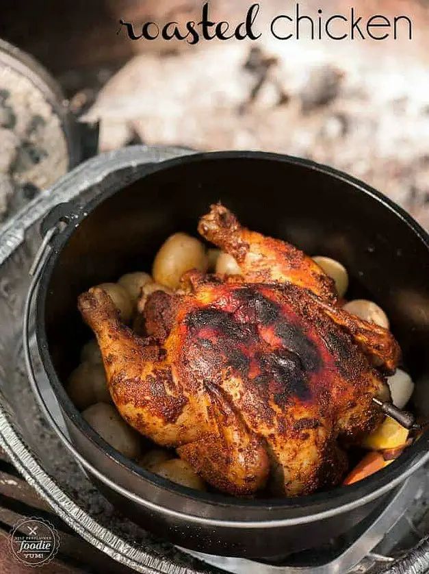 Dutch Oven Roast Chicken