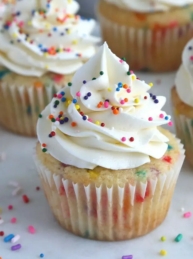 Confetti Cupcakes