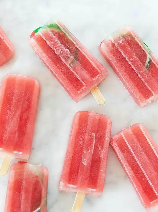 Watermelon Popsicles