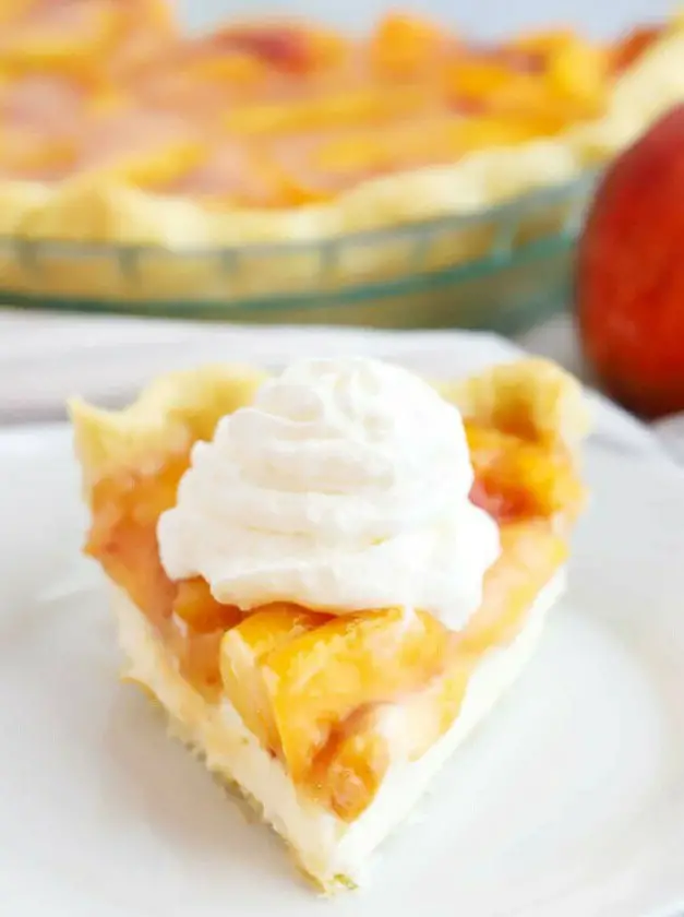 Peaches and Cream Pie