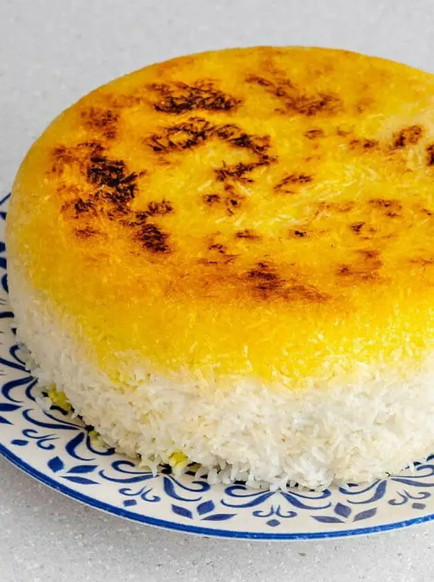 Persian Rice with Crispy Tahdig