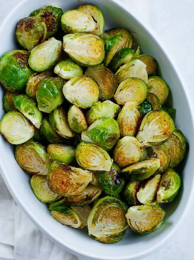 Oven Baked Brussel Sprouts