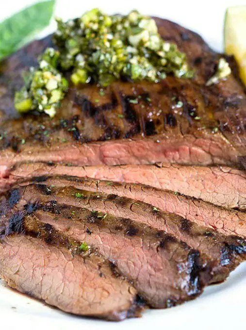 Korean Marinated Grilled Flank Steak