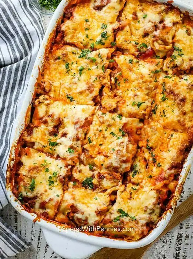 Easy Homemade Lasagna