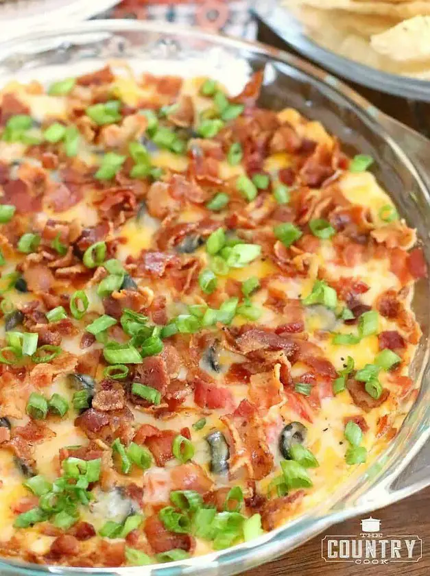 Warm Bacon Cheddar Dip