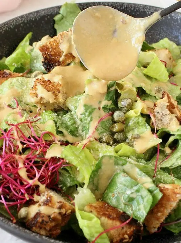 WFPB Vegan Caesar Salad Dressing