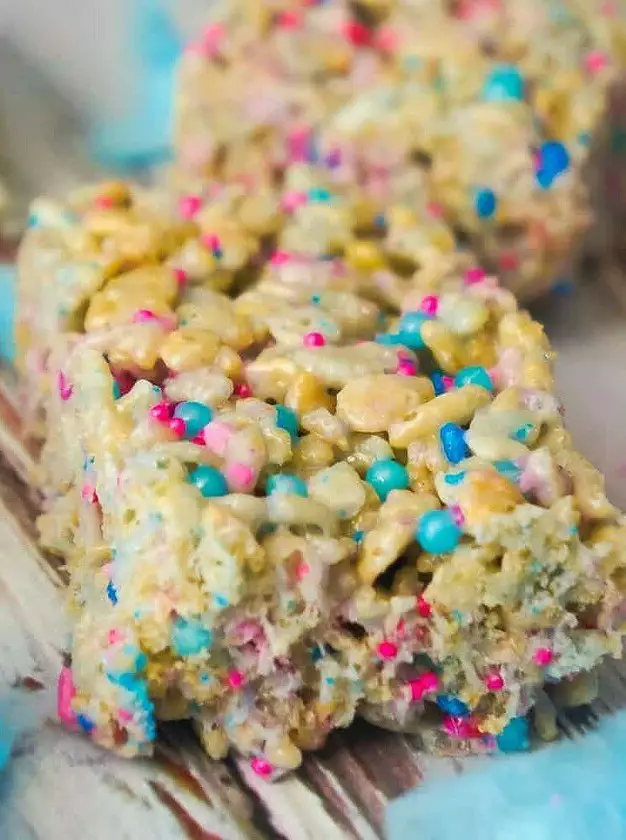 Cotton Candy Rice Krispie Treats