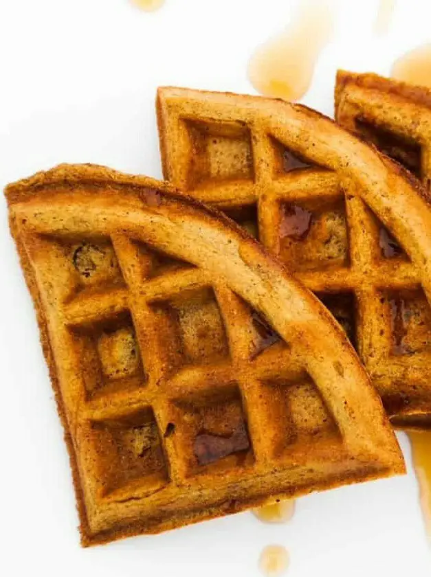 Whole Wheat Pumpkin Waffles