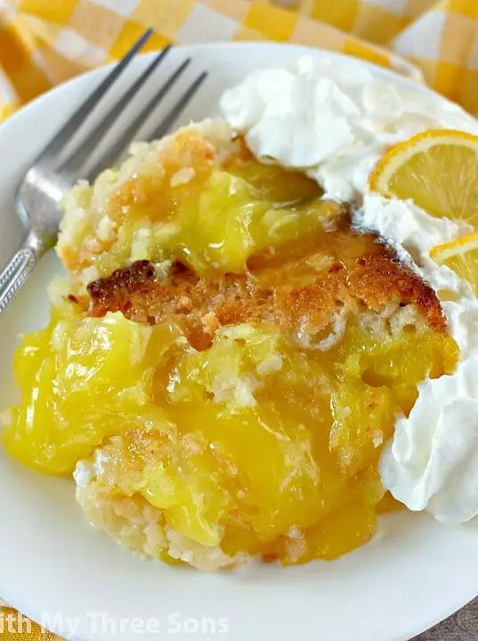 Magic Lemon Cobbler