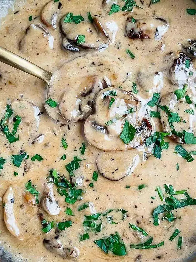 Creamy Keto Mushroom Sauce