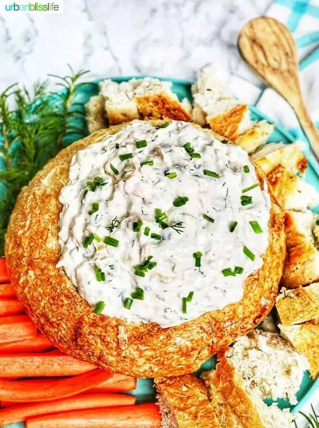 Smoked Salmon Artichoke Dip