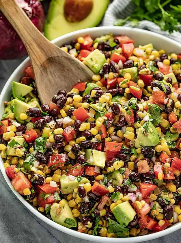 Simple Black Bean and Corn Salad