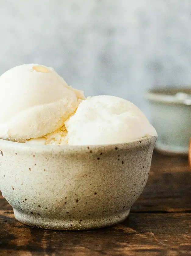 Goat Cheese and Honey Ice Cream