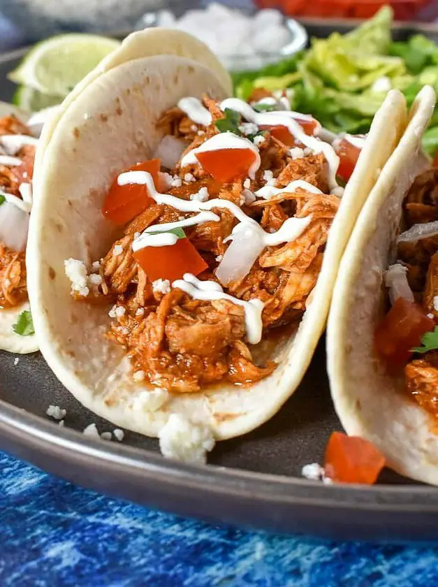 Shredded Chicken Tacos