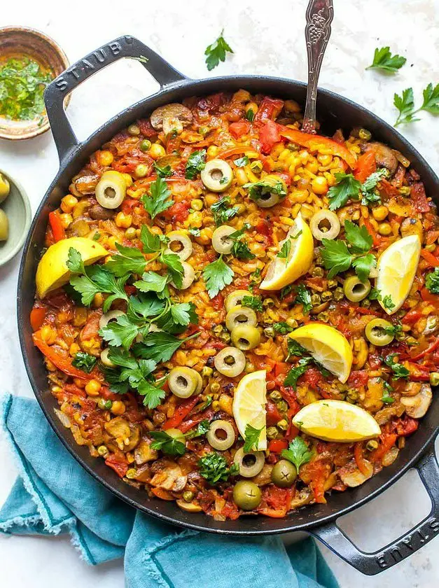 Vegetarian Paella