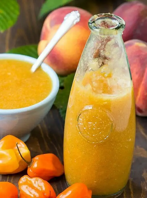 Peach Habanero Hot Sauce