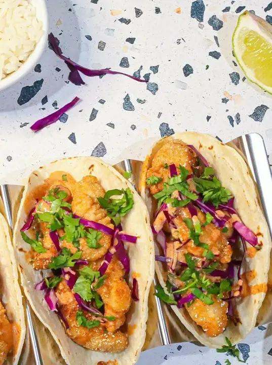 Fried Catfish Tacos