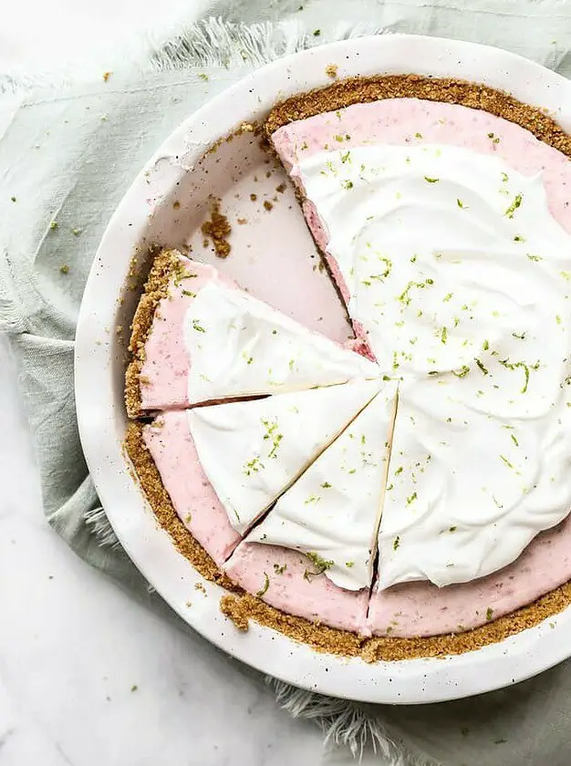 Strawberry Margarita Pie