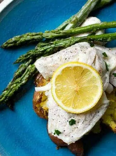 Traeger Walleye with Lemon Cream Sauce