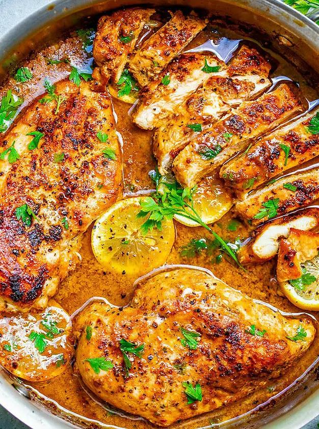 Lemon Dijon Chicken Skillet