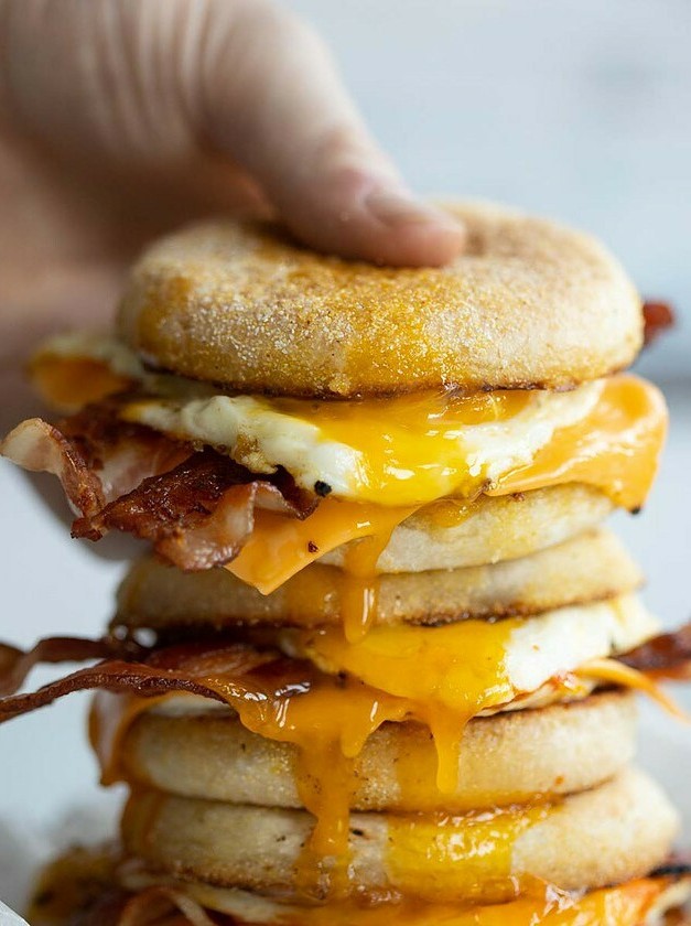 English Muffin Breakfast Sandwich